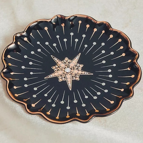 LAST SET 🔥24K Gold Plates Catherine Martin x  Anthropologie black and gold - Picture 12 of 12